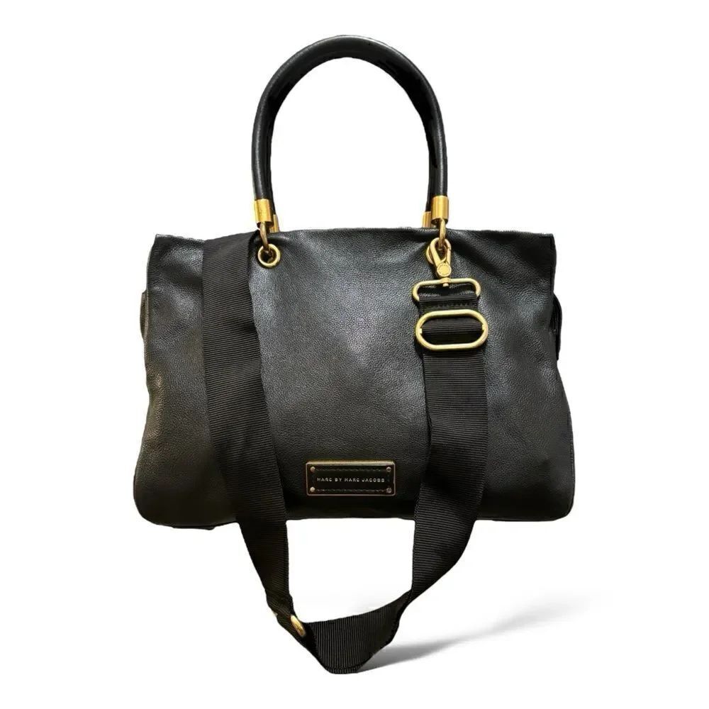 ❤️SOLD❤️Marc By Marc Jacobs Too Hot To Handle Leather Tote/Crossbody - Picture 1 of 14